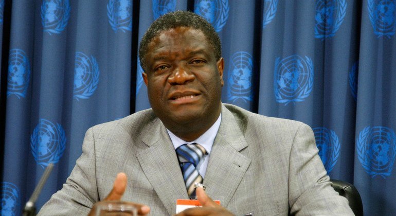 Denis Mukwege, Mkurugenzi na muasisi wa hospitali ya Panzi huko DRC inayotibu wanawake waliokumbwa na ubakaji