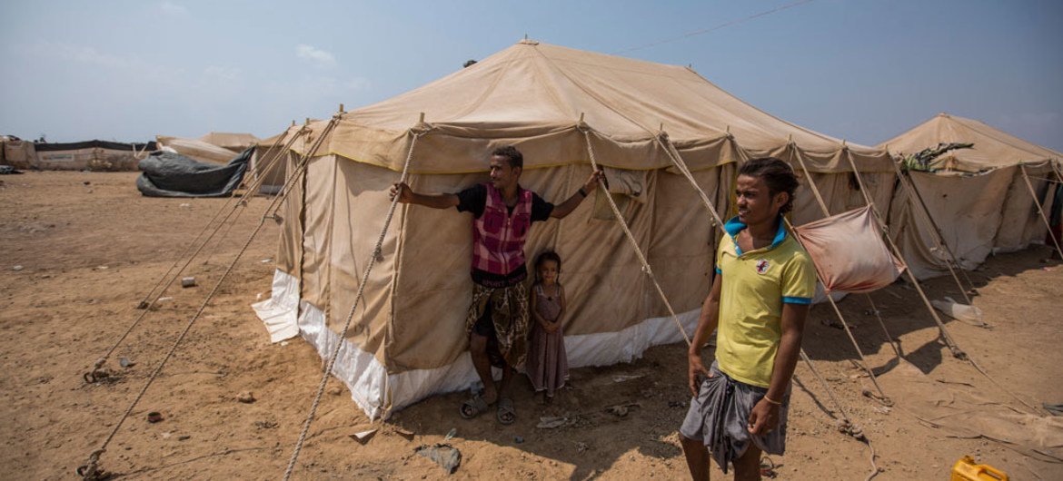 Refugiados yemeníes en Djibouti. Foto: ACNUR/Oualid Khelifi