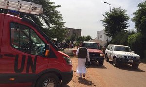 La MINUSMA founit un appui aux autorités maliennes à la suite de l'attaque terroriste contre un hôtel à Bamako. Photo MINUSMA/Mikado FM