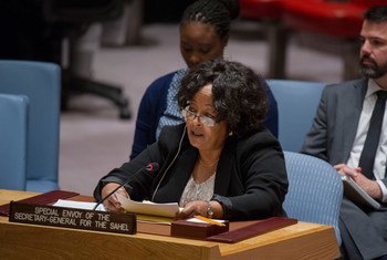 Special Envoy for the Sahel Hiroute Guebre Sellassie addresses the Security Council meeting on peace and security in Africa.