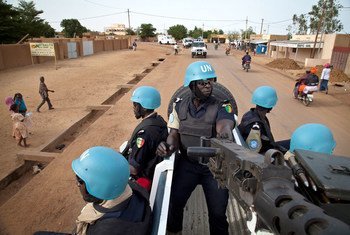 Cascos azules senegaleses desplegados en Mali como parte de la Misión de la ONU en ese país. Foto: ONU/Marco Dormino