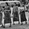 Mujeres migrantes en México. Foto: Moysés Zuñiga. Reproducción autorizada por el proyecto "En el Camino".