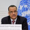 联合国也门特使谢赫艾哈迈德资料图片。联合国图片/Elma Ocik