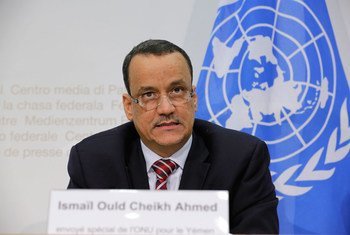 L’Envoyé spécial des Nations Unies pour le Yémen, Ismail Ould Cheikh Ahmed. Photo ONU /Elma Ocik