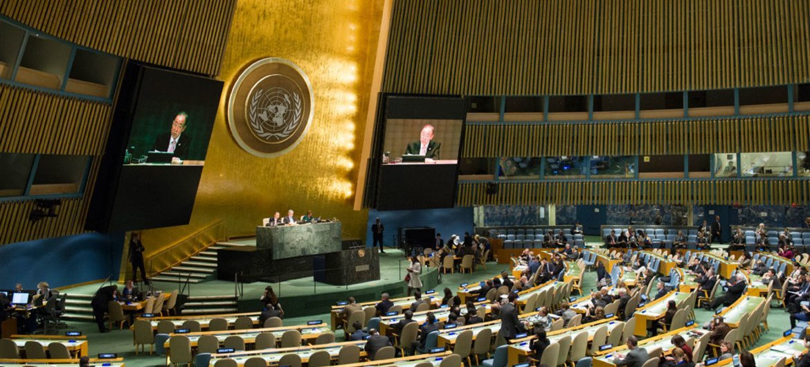La Asamblea General de la ONU inicia su 71 debate general. Foto de archivo: ONU/Rick Bajornas