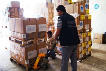ВОЗ доставила медицинскую помощь в провинцию Таиз в Йемене. Фото ВОЗ
