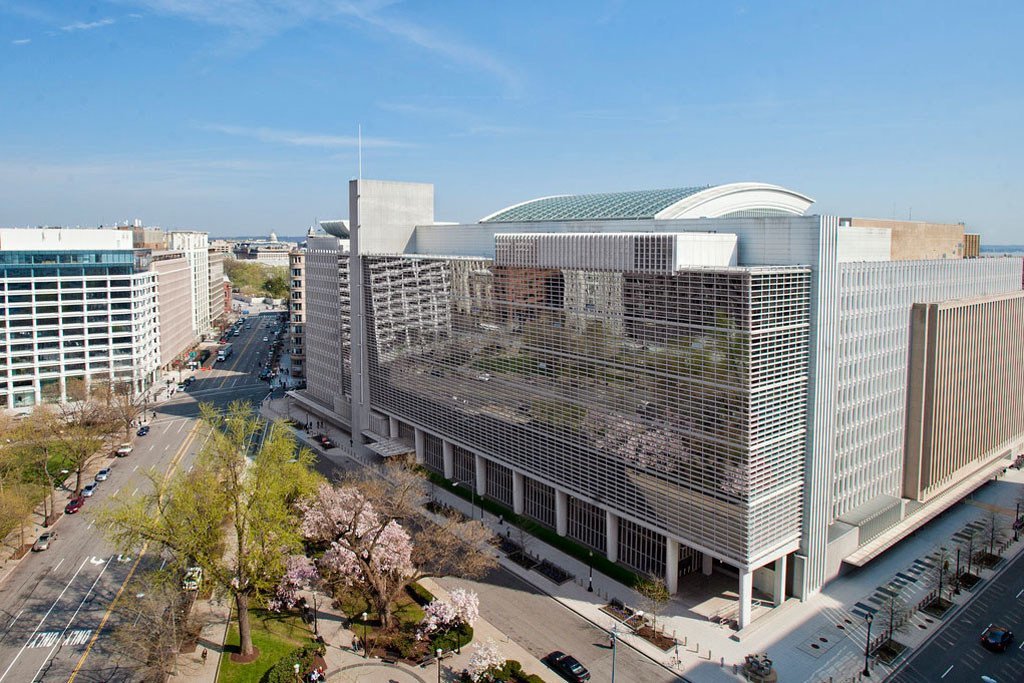 世界银行总部大厦。