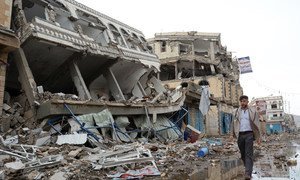 The city of Sa’ada in Yemen has been heavily hit by airstrikes.