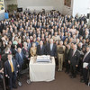 الأمين العام بان كي مون ورئيس الجمعية العامة مونز لوكوتوفت انضموا إلى المندوبين في الاحتفال بالذكرى ال70 للاجتماع الأول للجمعية - الصورة: