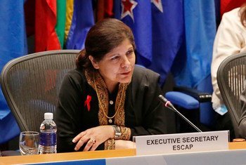 Executive Secretary of the UN Economic and Social Commission for Asia and the Pacific (ESCAP) Shamshad Akhtar.