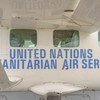 联合国人道主义空运服务正在准备运送救援物资。图片提供：粮食计划署/Brian Sokol