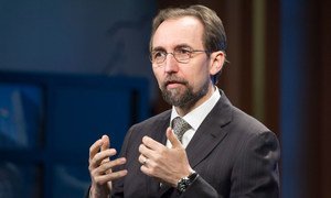 The  UN High Commissioner for Human Rights, Zeid Ra'ad Al Hussein.