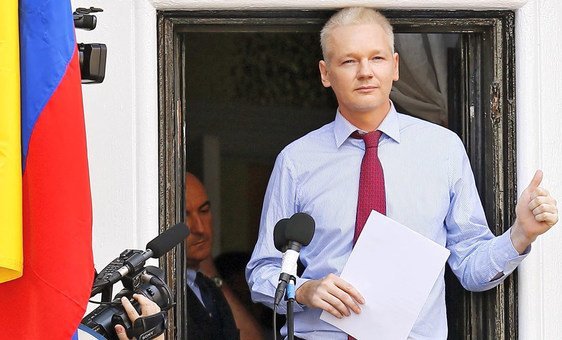 Wikileaks founder Julian Assange. 