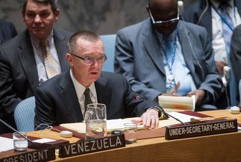 Under-Secretary-General for Political Affairs Jeffrey Feltman presents the report of the Secretary-General on the threat posed by ISIL (Da’esh).