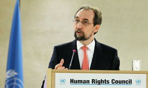 Le Haut-Commissaire des Nations Unies aux droits de l'homme, Zeid Ra'ad Al Hussein. Photo ONU/Pierre Albouy