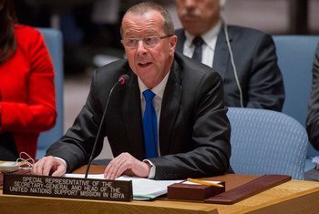 Le Représentant spécial du Secrétaire général pour la Libye, Martin Kobler. Photo ONU/Rick Bajornas