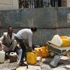 也门首都的Faj Attan地区经常遭到空袭，大部分居民都已离开了这里。人道协调厅图片/Charlotte Cans