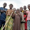 中非共和国儿童。联合国/Catianne Tijerina