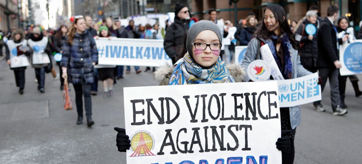 结束针对妇女的暴力行为  图片：联合国妇女署/J Carrier