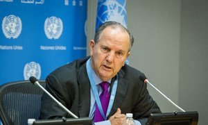 Le Rapporteur spécial sur la torture, Juan E. Mendez. Photo ONU/Loey Felipe