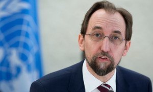 High Commissioner for Human Rights Zeid Ra’ad Al Hussein addresses the 31st regular session of the Human Rights Council in Geneva.