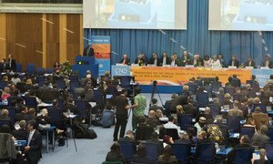 Opening of the 59th Session of the Commission on Narcotic Drugs (CND) in Vienna, Austria.