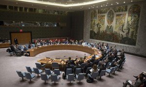 Le Conseil de sécurité de l’ONU vote pour proroger le mandat de la Mission d’assistance des Nations Unies en Libye (MANUL) mi-mars 2016. Photo : ONU/Manuel Elias