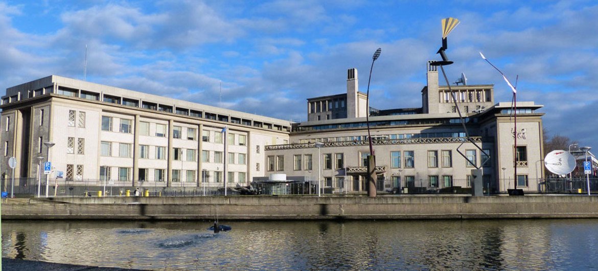 В этом здании в Гааге заседал Международный трибунал ООН по бывшей Югославии
