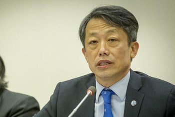 Le Haut représentant des Nations Unies pour les affaires de désarmement, Kim Won-soo. Photo : ONU / Loey Felipe