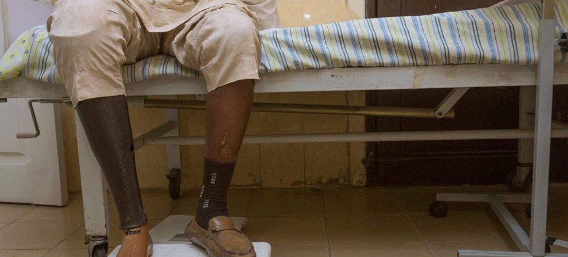 Adeniran souffre du diabète de type 2 et reçoit des soins réguliers au centre médical de Lekki, à Lagos au Nigéria (archives). Photo OMS/A. Esiebo