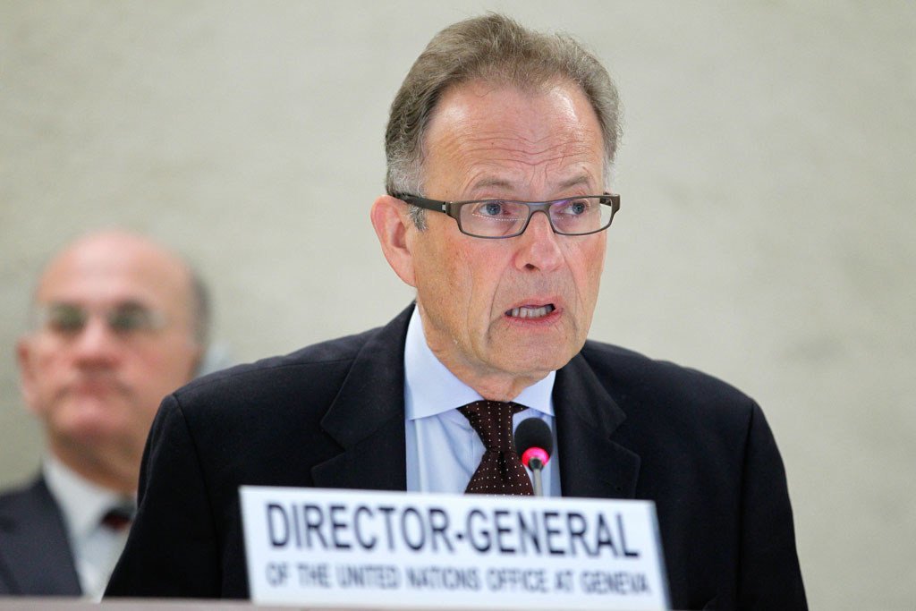 Michael Møller, le Directeur général de l'Office des Nations Unies à Genève et Secrétaire général de la Conférence du désarmement