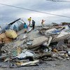تسبب زلزال بلغت قوته 7.8 درجة  ضرب الإكوادور في 16 أبريل 2016 الموت والدمار. المصدر: اليونيسف الإكوادور