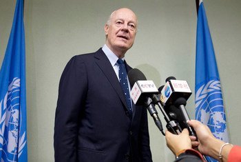 Staffan de Mistura, United Nations Special Envoy for Syria on the Intra-Syrian Geneva Talks 2016.