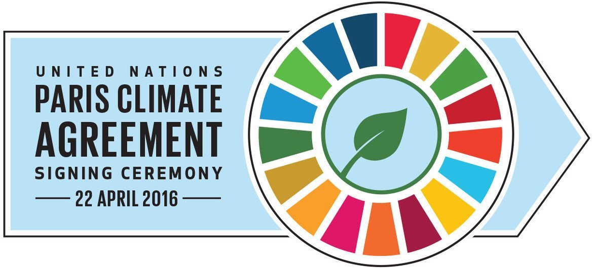 Graphic of the The Paris Agreement developed during COP21 