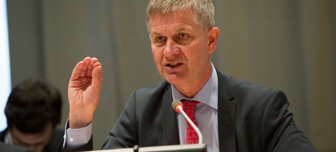 联合国环境署执行主任索尔海姆（Erik Solheim）宣布辞职。