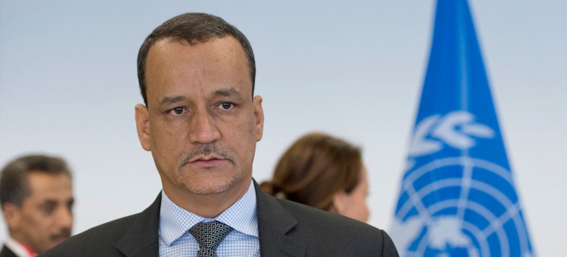 秘书长也门问题特使谢赫·艾哈迈德  联合国图片/Jean-Marc Ferré