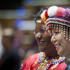 2016联合国土著问题常设论坛会议的参加者。联合国图片/Manuel Elias