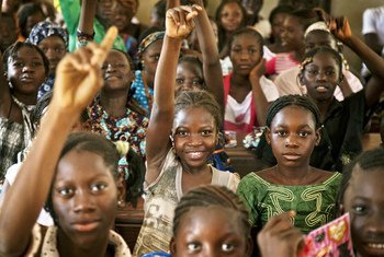 Students attend class at a public school in Taliko, a neighbourhood of Bamako, Mali.