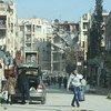الدمار في حي صلاح الدين في حلب، سوريا. المصدر: مكتب تنسيق الشؤون الإنسانية / جوزفين غيريرو