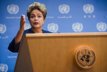 President Dilma Rousseff of Brazil.