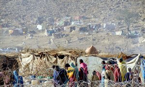 Des personnes déplacées à Sortoni, au Darfour Nord. Photo MINUAD
