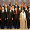 Leaders prepare for a family photo before the opening of the World Humanitarian Summit (WHS) in Istanbul, Turkey.