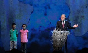 UN Secretary-General Ban Ki-moon opens the first-ever World Humanitarian Summit in Istanbul, Turkey.
