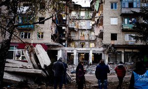 The situation in eastern Ukraine remains volatile and continues to have a severe impact on human rights. Photo/ UNHCR