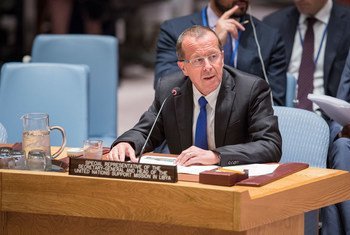 Martin Kobler, Special Representative of the Secretary-General and Head of the UN Support Mission in Libya (UNSMIL), briefs the Security Council.