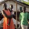 Nonviolent Peaceforce has been facilitating reunification of families separated by conflict in South Sudan. Here a family is reunited in a Protection of Civilians (POC) site in Juba after over two years apart.