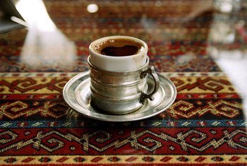 Uma xícara de café 