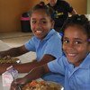 Estudiantes en una escuela de República Dominicana. Foto: @faodominicana.