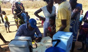 The yellow fever vaccination campaign in the province of Huambo, Angola, started on 12 April 2016 and ended on 31 May 2016, during which 1,170,683 people were vaccinated.