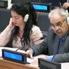 El delegado de Cuba, el embajador Humberto Rivero Rosario, presenta la resolución sobre la cuestión de Puerto Rico, este lunes ante el Comité Especial de Descolonización. Foto: Radio ONU/captura de video